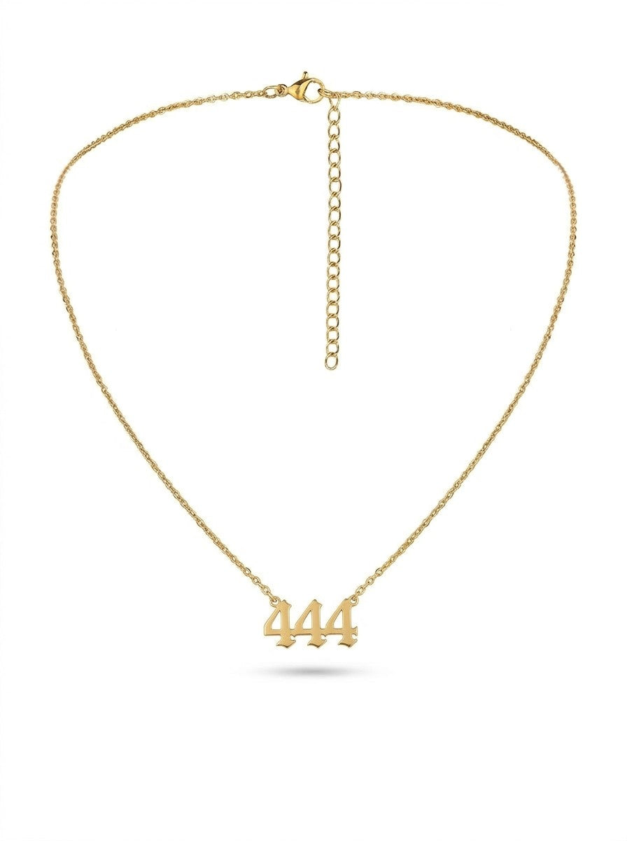 444 Angel Number Necklace