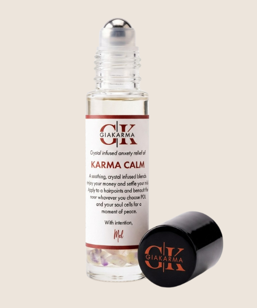 Karma Calm Crystal Infused Anxiety Relief Oil